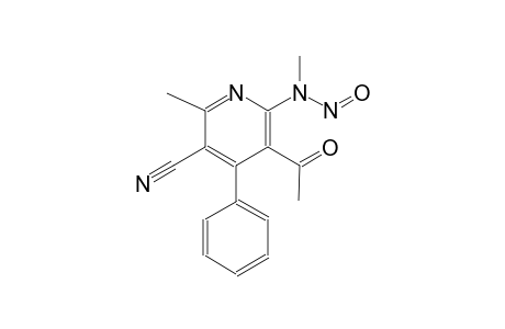 5-acetyl-2-methyl-6-(1-methyl-2-oxohydrazino)-4-phenylnicotinonitrile