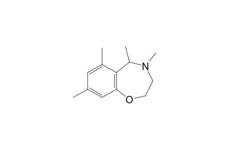 4,5,6,8-Tetramethyl-2,3,4,5-tetrahydro-1,4-benzoxazepine