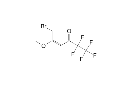 (E)-6-bromo-1,1,1,2,2-pentafluoro-5-methoxyhex-4-en-3-one