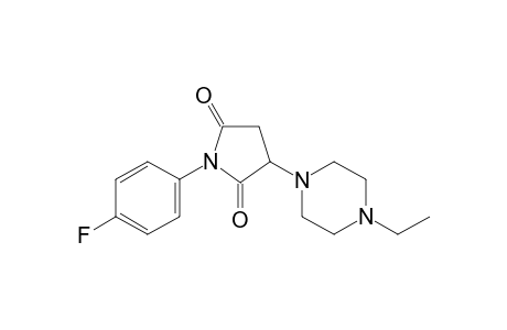 3-(4-Ethyl-1-piperazinyl)-1-(4-fluorophenyl)pyrrolidine-2,5-dione