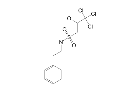 DL-2-hydroxy-N-phenethyl-3,3,3-trichloro-1-propanesulfonamide