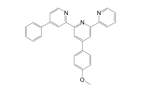 4-(p-Methoxyphenyl)-2-(4-phenyl-2-pyridyl)-6-(2-pyridyl)-pyridine