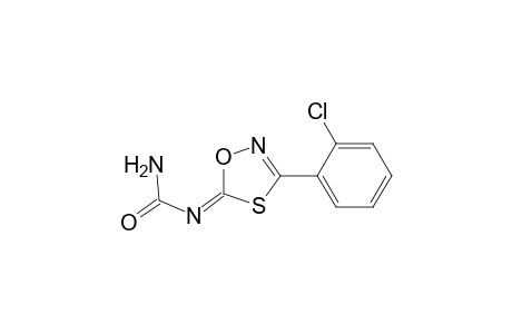 (1E)-1-[3-(2-chlorophenyl)-1,4,2-oxathiazol-5-ylidene]urea