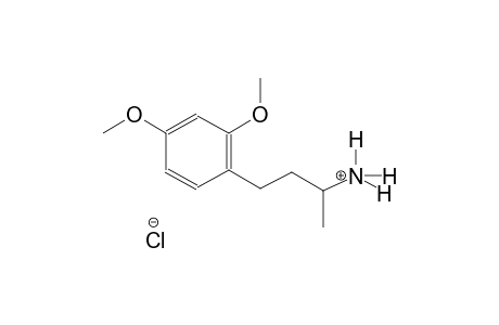 benzenepropanaminium, 2,4-dimethoxy-alpha-methyl-, chloride
