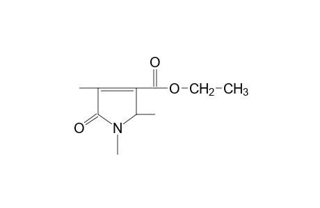 5-OXO-1,2,4-TRIMETHYL-3-PYRROLIDINE-3-CARBOXYLIC ACID, ETHYL ESTER