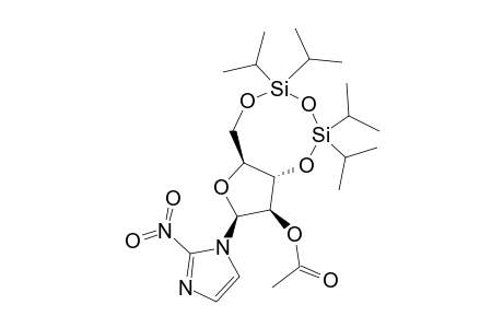 1-BETA-D-[3,5-O,O-(1,1,3,3-TERAISOPROPYLDISILYLOXANYL)-2-O-ACETYL-ARABINOFURANOSYL]-2-NITROIMIDAZOLE