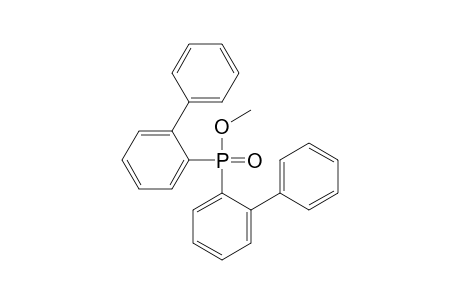 Phosphinic acid, bis([1,1'-biphenyl]-2-yl)-, methyl ester
