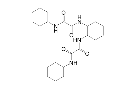 N-Cyclohexyl-N'-[2-(cyclohexylaminooxalyl-amino)-cyclohexyl]-oxalamide