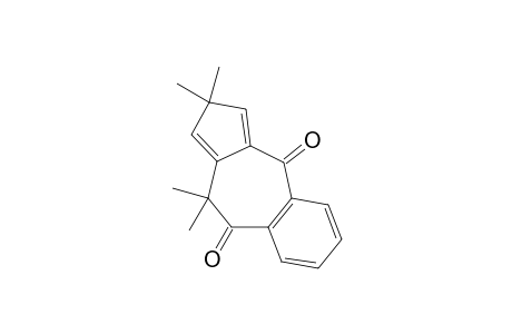 3,4-Benzo-6,6,9,9-tetramethylbicyclo[5.3.0]deca-1(10),7-dien-2,5-dione