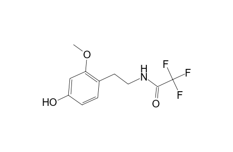 Acetamide, 2,2,2-trifluoro-N-[2-(4-hydroxy-2-methoxyphenyl)ethyl]-
