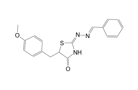 benzaldehyde, [(2E)-5-[(4-methoxyphenyl)methyl]-4-oxothiazolidinylidene]hydrazone