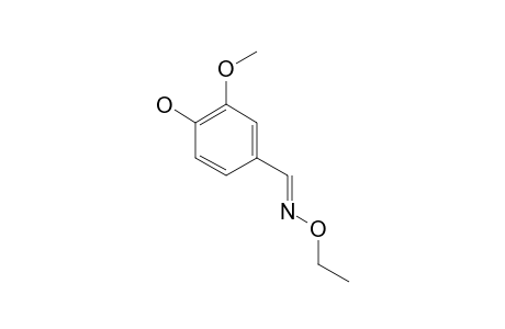 4-HYDROXY-3-METHOXY-BENZALDEHYDE-O-ETHYLOXIME