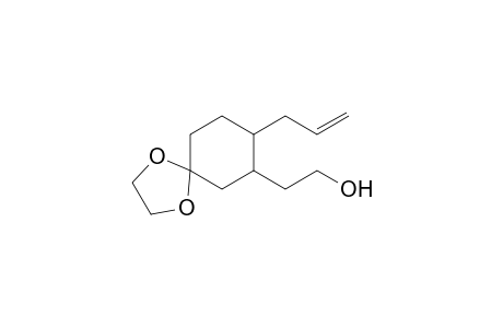 2-(8-Allyl-1,4-dioxaspiro[4.5]dec-7-yl)-1-ethanol