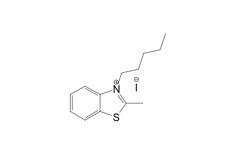 N-PENTYL-2-METHYLBENZOTHIAZOLIUM-QUATERNARY-IODIDE