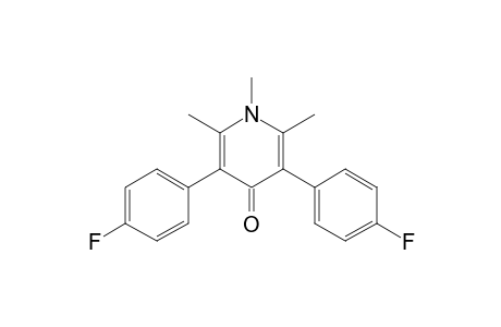 4(1H)-Pyridinone, 3,5-bis(4-fluorophenyl)-1,2,6-trimethyl-