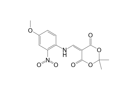 5-[(4-methoxy-2-nitro-anilino)methylene]-2,2-dimethyl-1,3-dioxane-4,6-dione