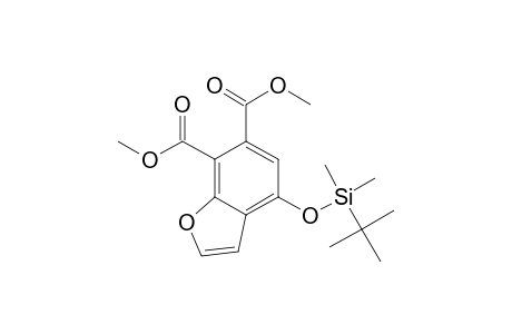 dimethyl 4-[tert-butyl(dimethyl)silyl]oxybenzofuran-6,7-dicarboxylate