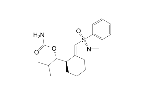 .alpha.-(1'-Methylethyl)-3-[N-methyl-S-(phenylsulfonimidoyl)methylene}]cyclohexylmethyl carbamate
