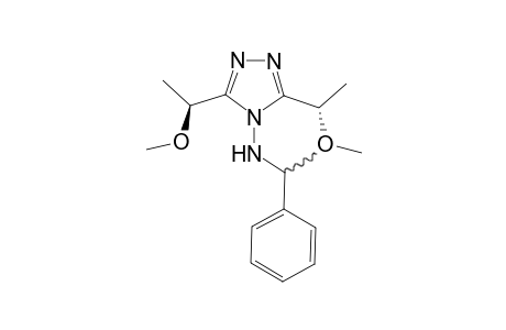 3,5-Bis[(1S)-1-methoxyethyl]-N-[(1S/R)-1-phenylethyl]-4H-1,2,4-triazol-4-amine