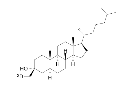3.beta.-Deuteriomethyl-5.alpha.-cholestan-3-.alpha.-ol