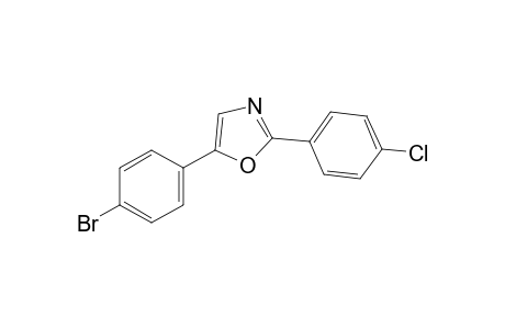 5-(p-bromophenyl)-2-(p-chlorophenyl)oxazole