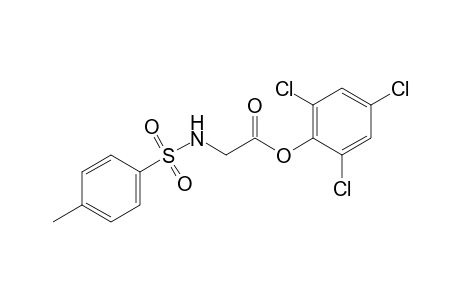 N-(p-tolylsulfonyl)glycine, 2,4,6-trichlorophenyl ester