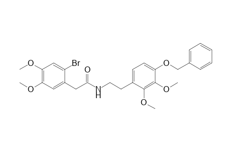 2-(2-Bromo-4,5-dimethoxyphenyl)-N-(4-benzyloxy-2,3-dimethoxyphenethyl)acetamide
