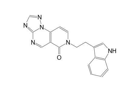 pyrido[3,4-e][1,2,4]triazolo[1,5-a]pyrimidin-6(7H)-one, 7-[2-(1H-indol-3-yl)ethyl]-