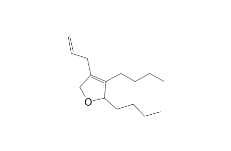 2,3-Dibutyl-4-(2'-propenyl)-2,5-dihydrofuran