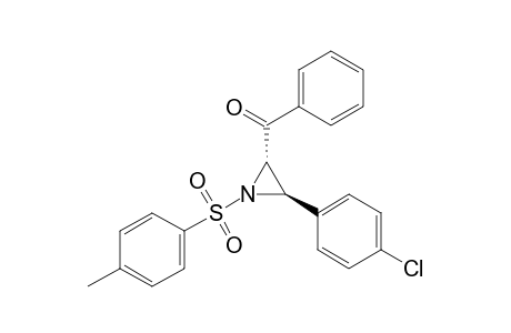 [(2S,3R)-3-(4-chlorophenyl)-1-(4-methylphenyl)sulfonyl-2-aziridinyl]-phenylmethanone