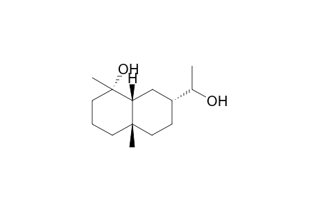 (2.alpha.,4a.beta,8.alpha.,8a.beta.)-(+-)-1-(Decahydro-8-hydroxy-4a,8-dimethyl-2-naphthalenyl)ethanol