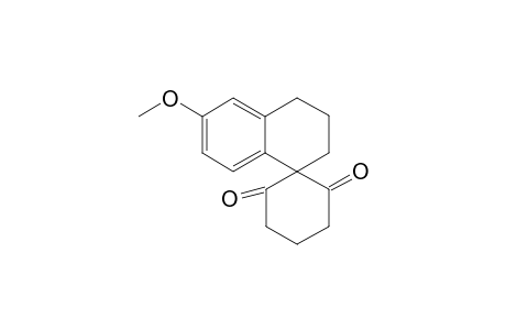 6'-Methoxyspiro[cyclohexane-1,1'-(3',4'-dihydro-2H-naphthalene)]-2,6-dione