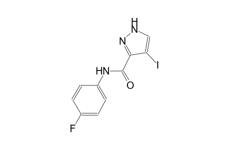N-(4-fluorophenyl)-4-iodo-1H-pyrazole-3-carboxamide