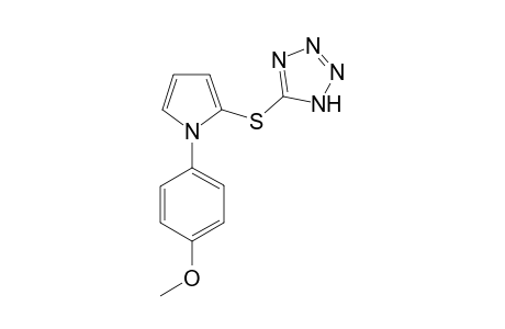 5-((1-(4-Methoxyphenyl)-1H-pyrrol-2-yl)thio)-1H-tetrazole