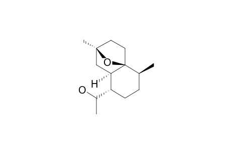 (6-ALPHA-H)-5-ALPHA-(1-HYDROXYETHYL)-2-BETA,8-ALPHA-DIMETHYL-11-OXATRICYCLO-[6.2.1.0(1,6)]-UNDECANE