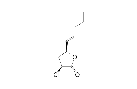 3,5-cis-3-Chloro-5-[(E)-1-pentenyl]-4,5-dihydro-2(3H)-furanone