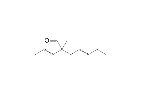 2-Methyl-2-(prop-1-en-1-yl)hept-4-enal
