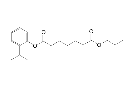 Pimelic acid, 2-isopropylphenyl propyl ester