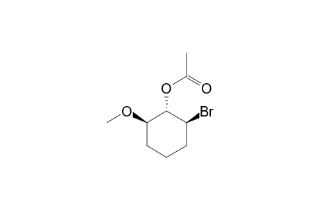 trans-2-Acetoxy-3-bromo-1-methoxycyclohexan