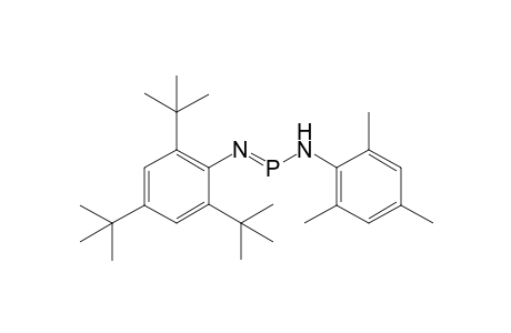 N-[2',4',6'-tris(t-butyl)phenyl]imino-N'-[(2',4',6'-trimethylphenyl)amino)phosphane