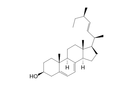 (22E,24R)-24-methyl-27-norcholesta-5,7,22-trien-3b-ol