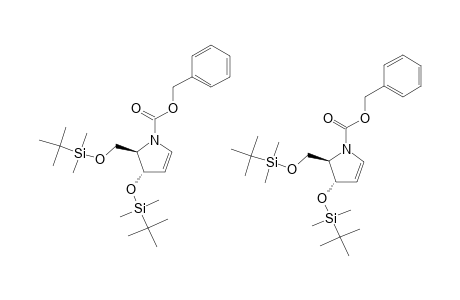 N-(BENZYLOXYCARBONYL)-(4S)-(TERT.-BUTYLDIMETHYLSILYLOXY)-(5R)-(TERT.-BUTYLDIMETHYLSILYLOXYMETHYL)-AZA-2-CYCLOPENTEN