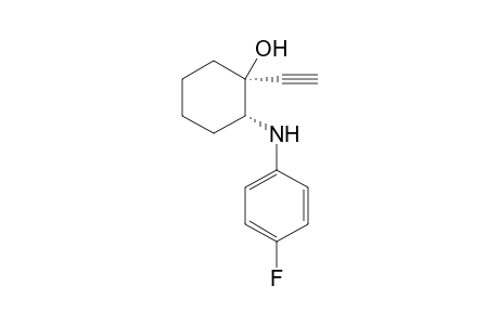 (1RS,2SR)-1-ethynyl-2-((4-fluorophenyl)amino)cyclohexanol