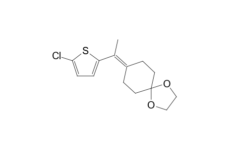8-[1-(5-Chloro-thiophen-2-yl)-ethylidene]-1,4-dioxa-spiro[4.5]decane