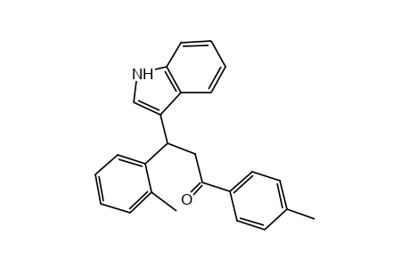 3-(3-INDOLYL)-4'-METHYL-3-o-TOLYLPROPIOPHENONE