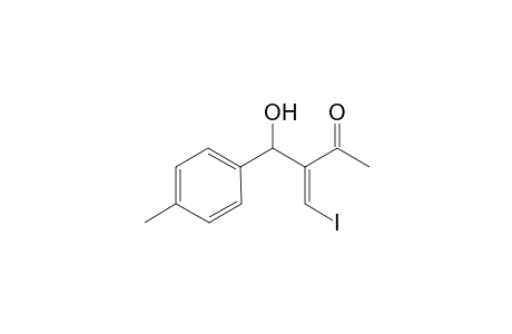 3-[Hydroxy(4-methylphenyl)methyl]-4-iodo-(Z)-3-buten-2-one