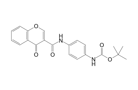 tert-Butyl (4-(4-Oxo-4H-chromene-3-carboxamide)phenyl)carbamate