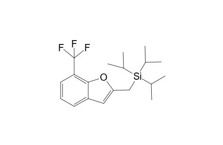 2-(Triisopropylsilylmethyl)-7-trifluoromethylbenzofuran