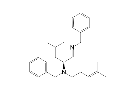 (S)-N-Benzyl-N-(4-methyl-3-pentenyl)leuinal Benzylimine