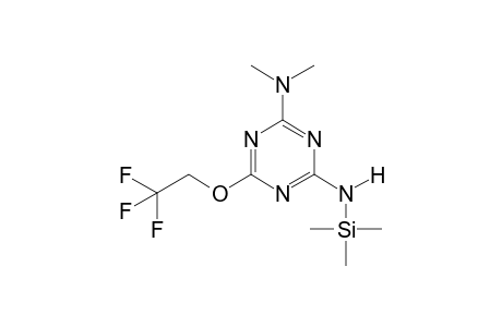 6-Trifluorethanol-4-dimethylamin-1,3,5-Triazin-2-amine TMS